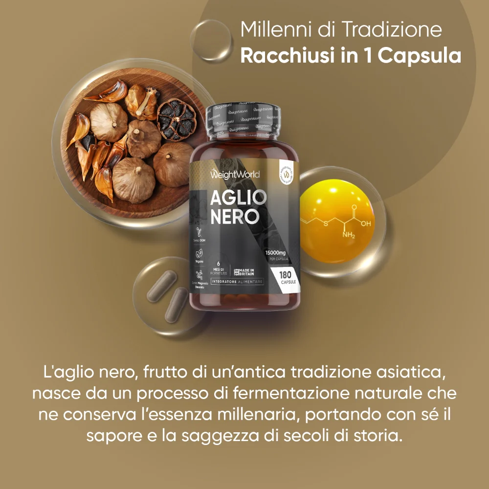 Aglio Nero Fermentato in Capsule - Image 2