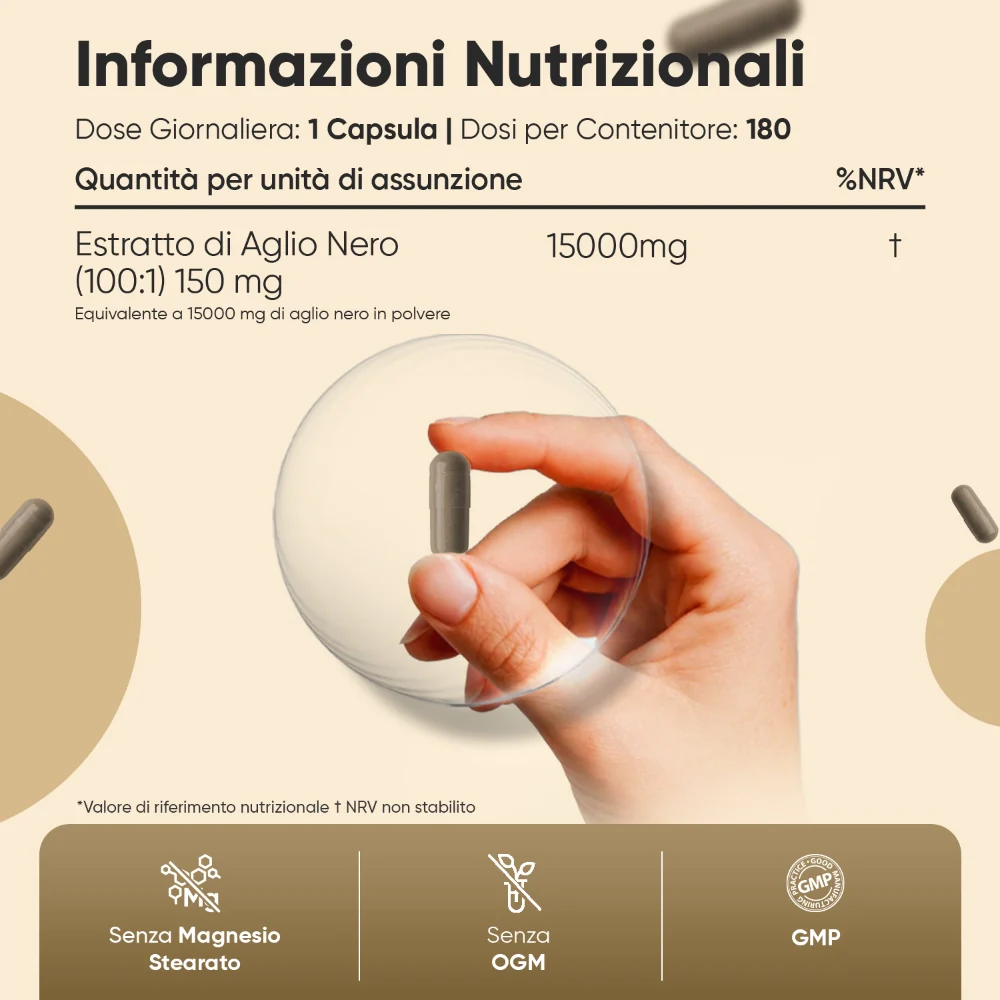 Aglio Nero Fermentato in Capsule - Image 5