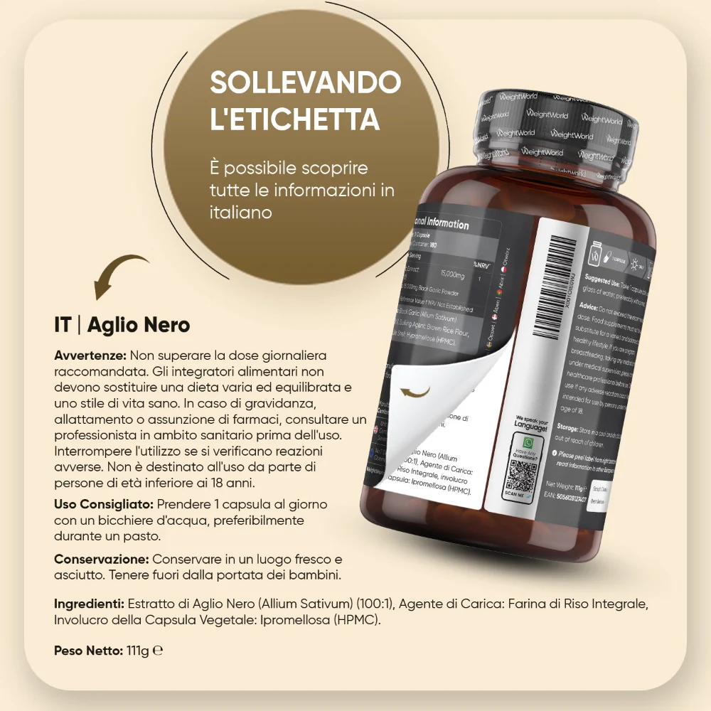 Aglio Nero Fermentato in Capsule - Image 6