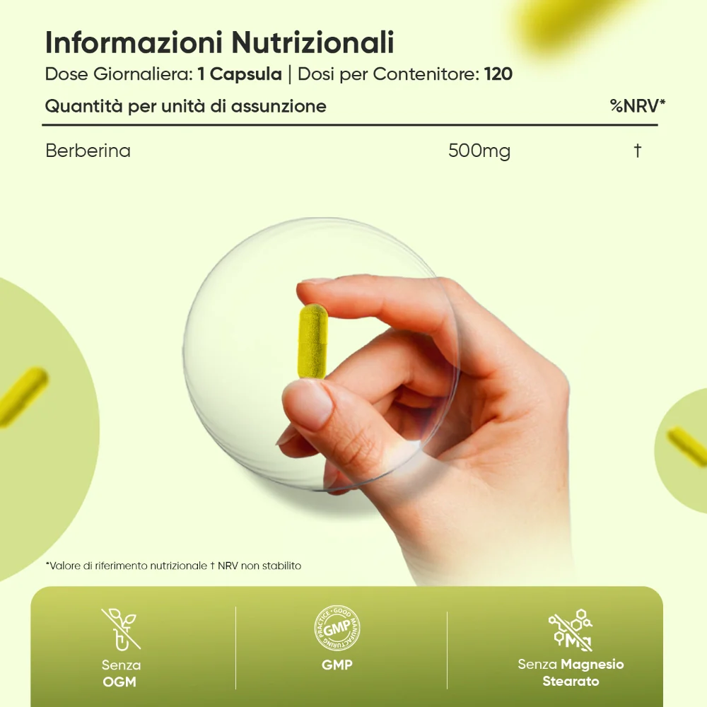 Berberina 500 mg Capsule - Image 5