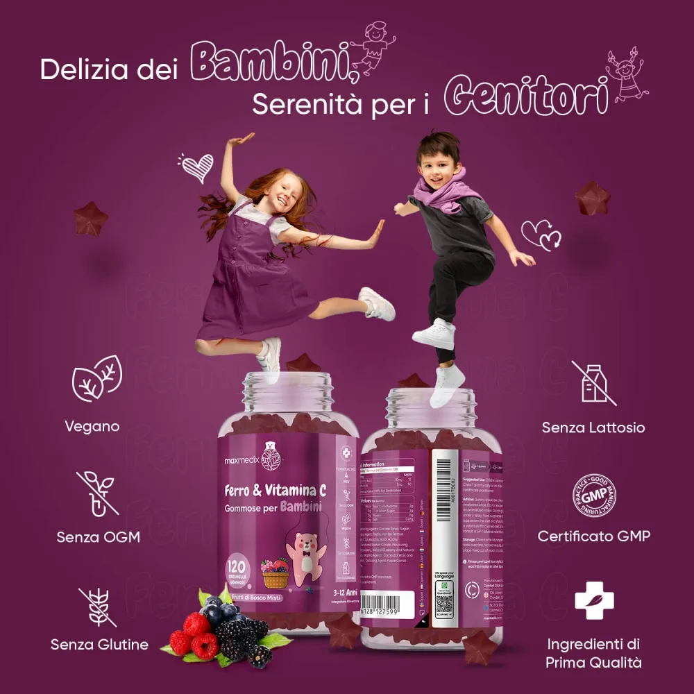 Caramelle Gommose al Ferro e Vitamina C - Image 4
