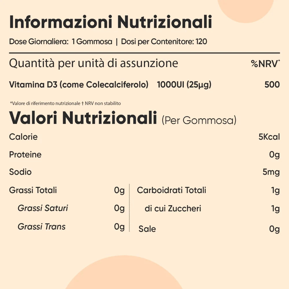 Caramelle Gommose alla Vitamina D3 per Bambini - Image 5