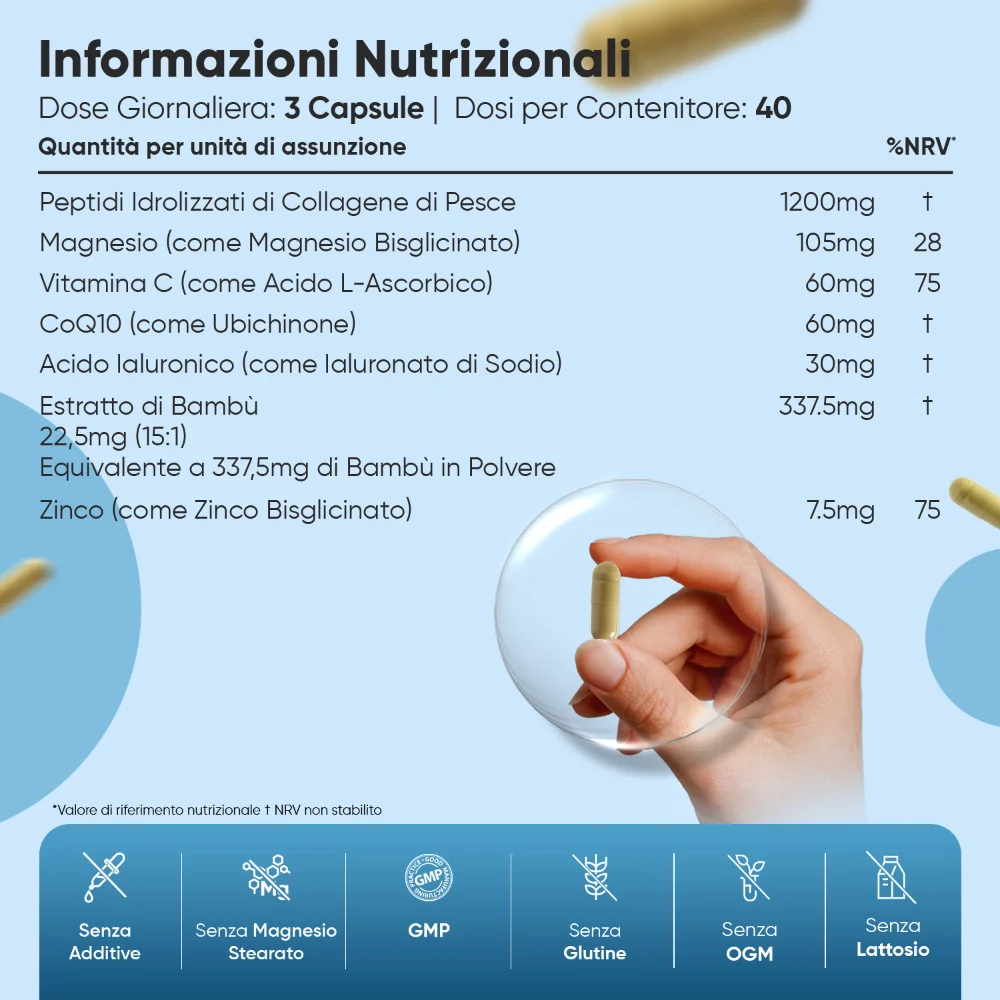 Collagene Marino & Magnesio – Capsule - Image 5