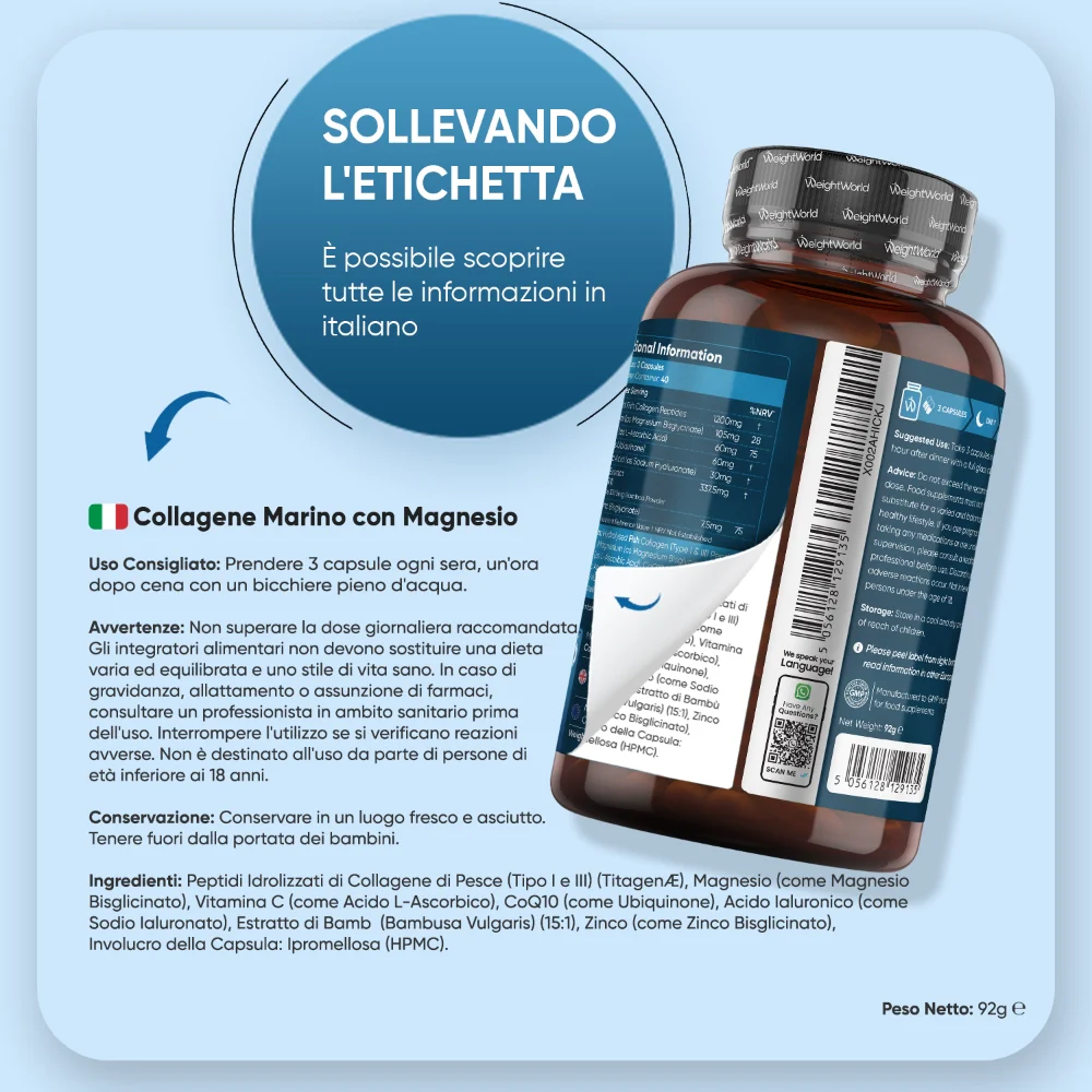 Collagene Marino & Magnesio – Capsule - Image 6