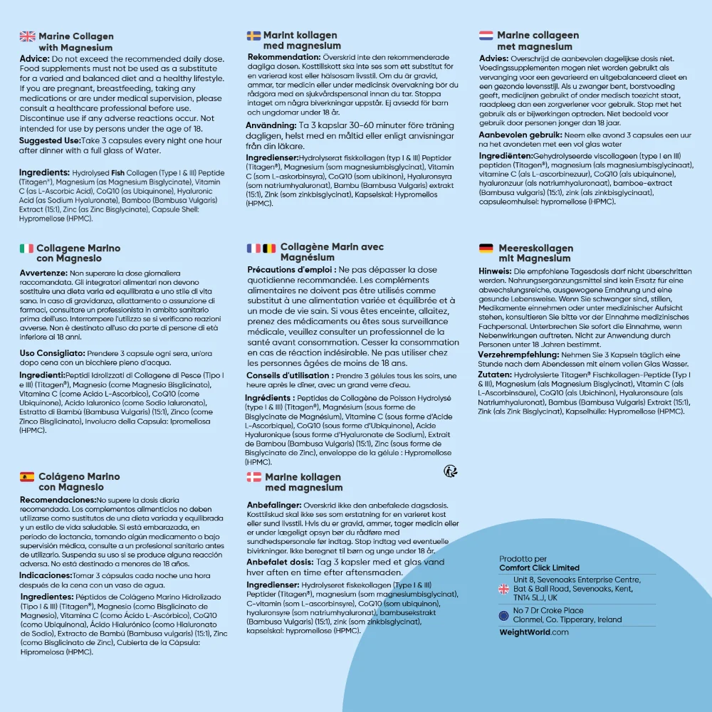 Collagene Marino & Magnesio – Capsule - Image 7