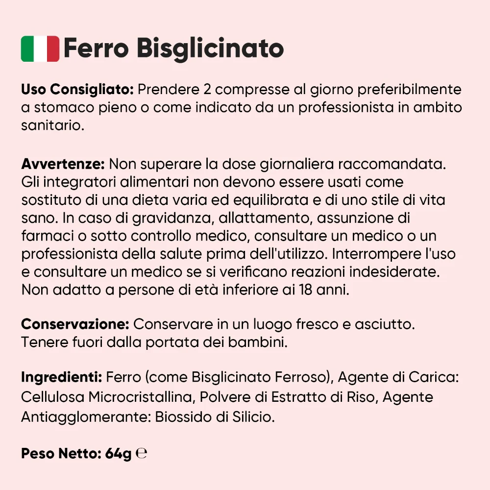 Ferro Bisglicinato in Compresse - Image 7