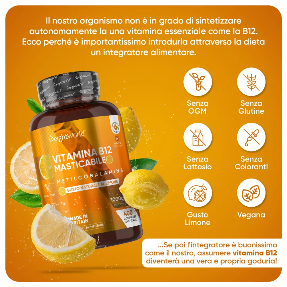 Compresse Masticabili di Vitamina B12 - Image 3
