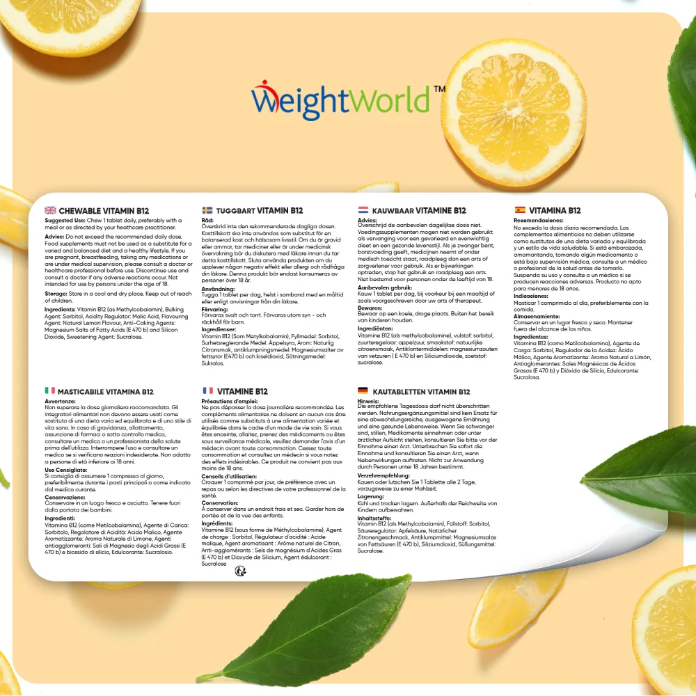 Compresse Masticabili di Vitamina B12 - Image 6