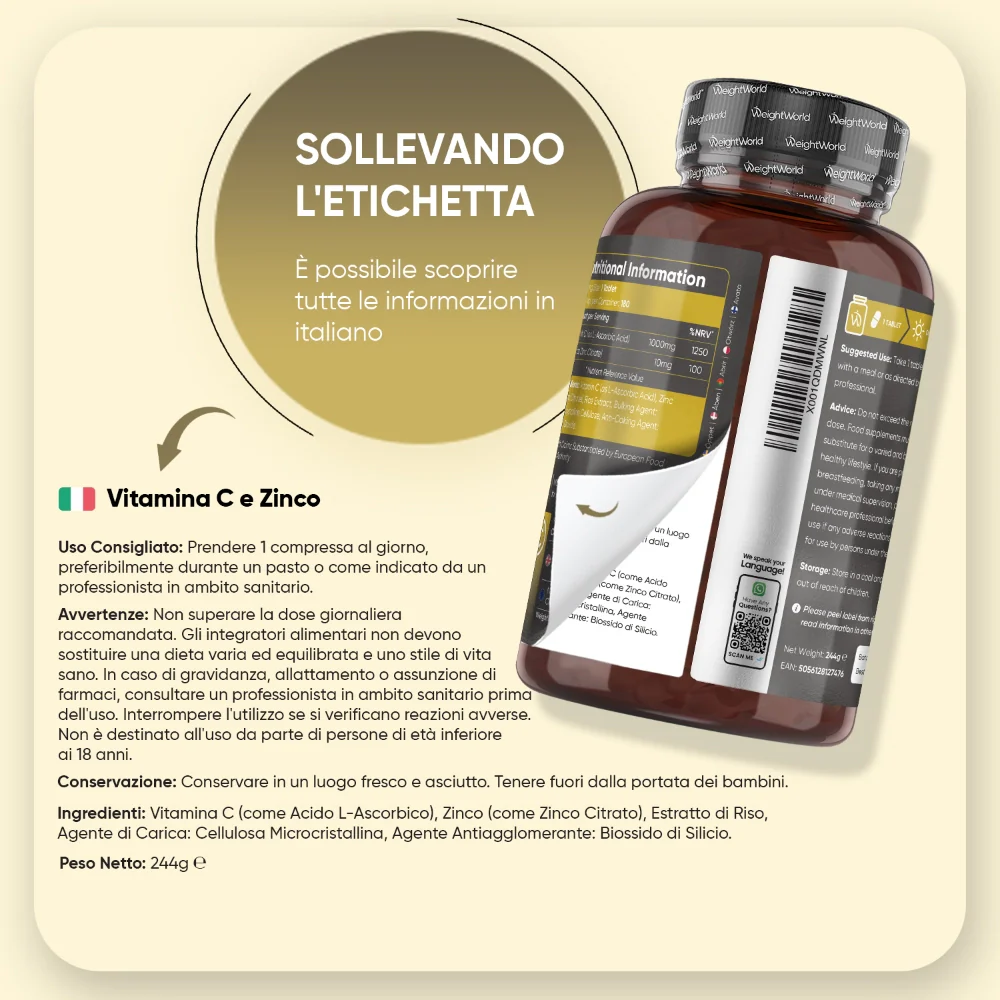 Compresse Vitamina C & Zinco - Image 6