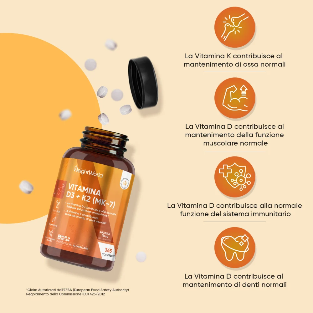 Vitamina D3 e K2 4000 ui - Image 4