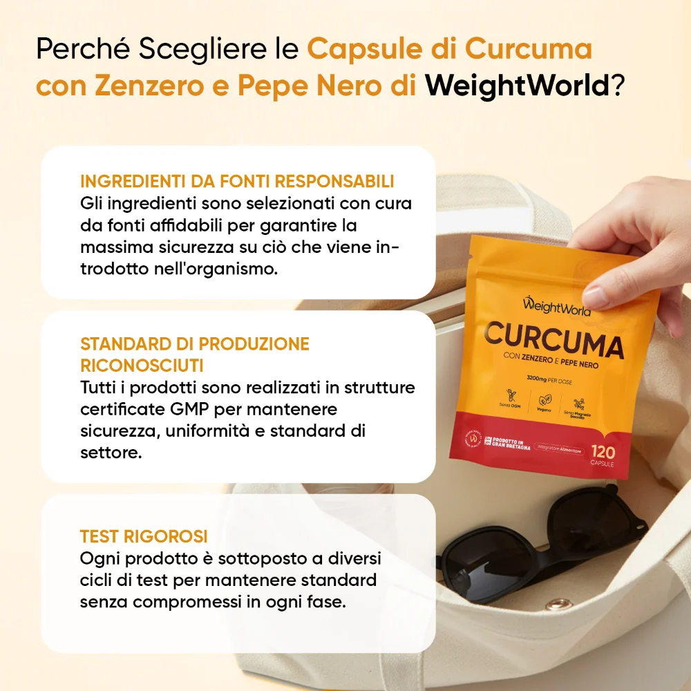 Curcuma con Zenzero e Pepe Nero 1600 mg - Image 5