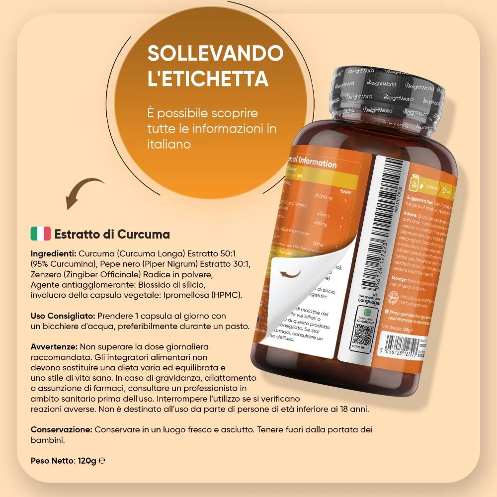 Curcumina con Zenzero e Pepe Nero - Image 6