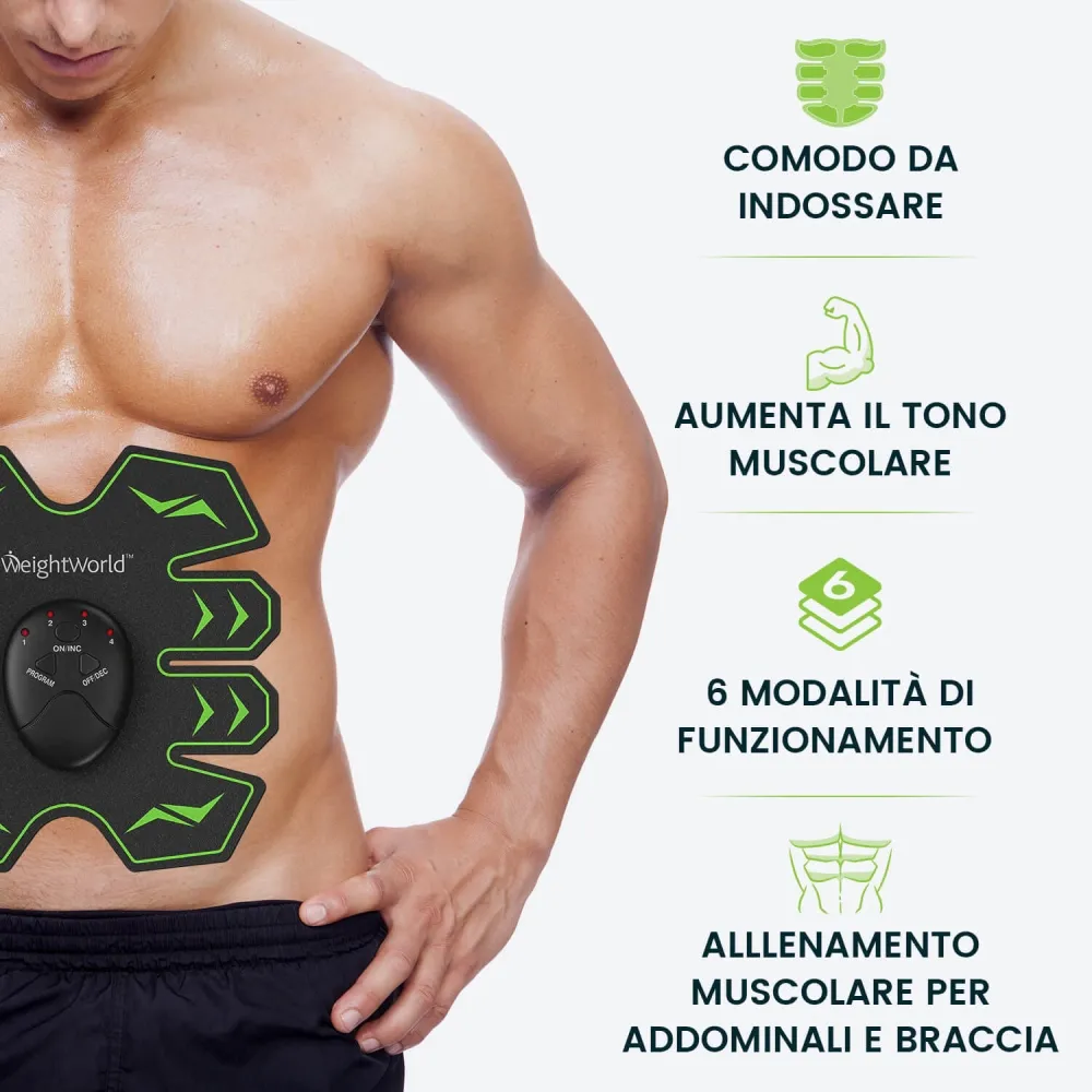Elettrostimolatore Addominale WeightWorld - Image 3