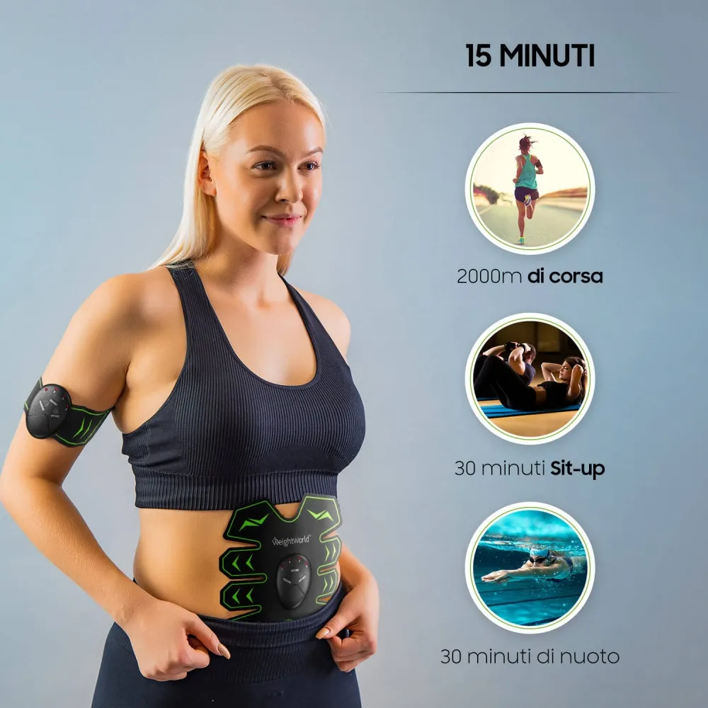 Elettrostimolatore Addominale WeightWorld - Image 5