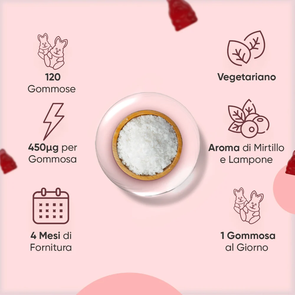Gommose alla Biotina 450µg - Image 4