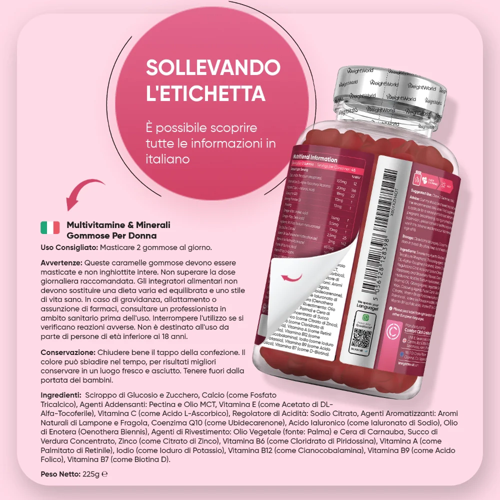 Gummies Multivitaminiche Donna - Image 5