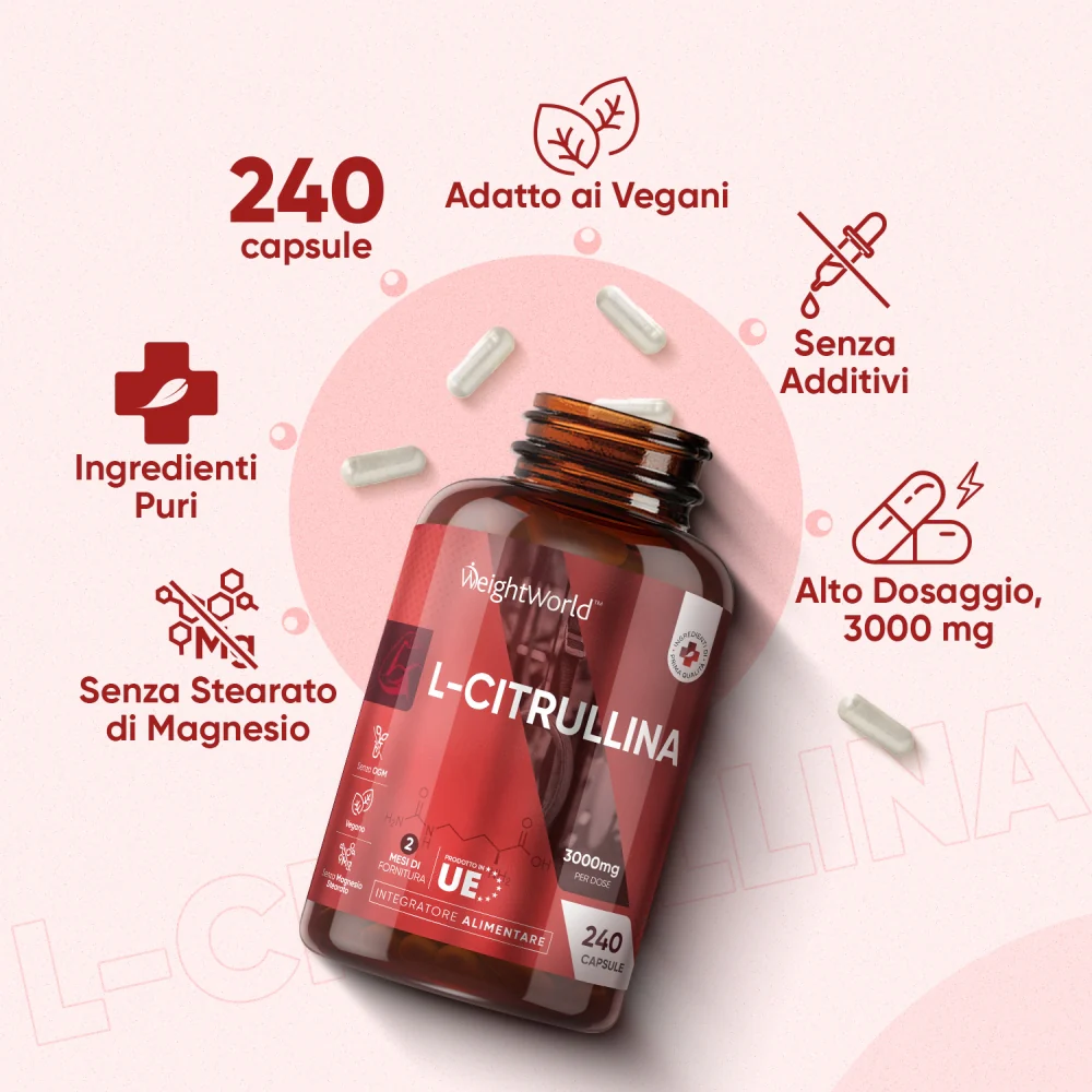 L-Citrullina in Capsule - Image 3