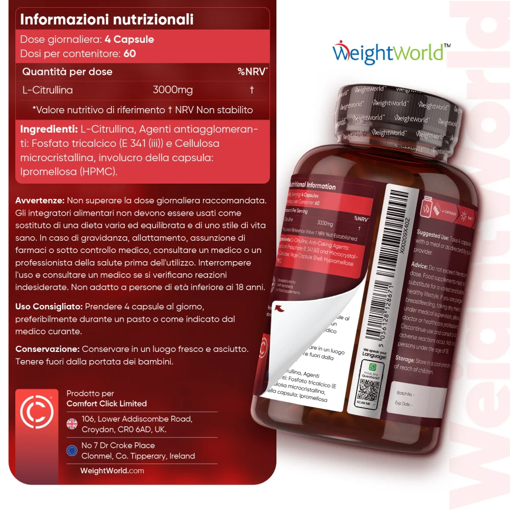 L-Citrullina in Capsule - Image 6