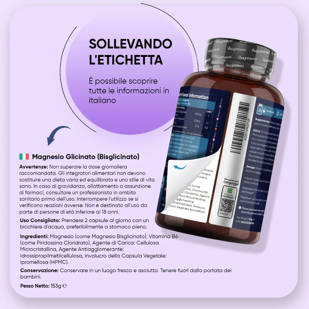 Magnesio Glicinato con Vitamina B - Image 7