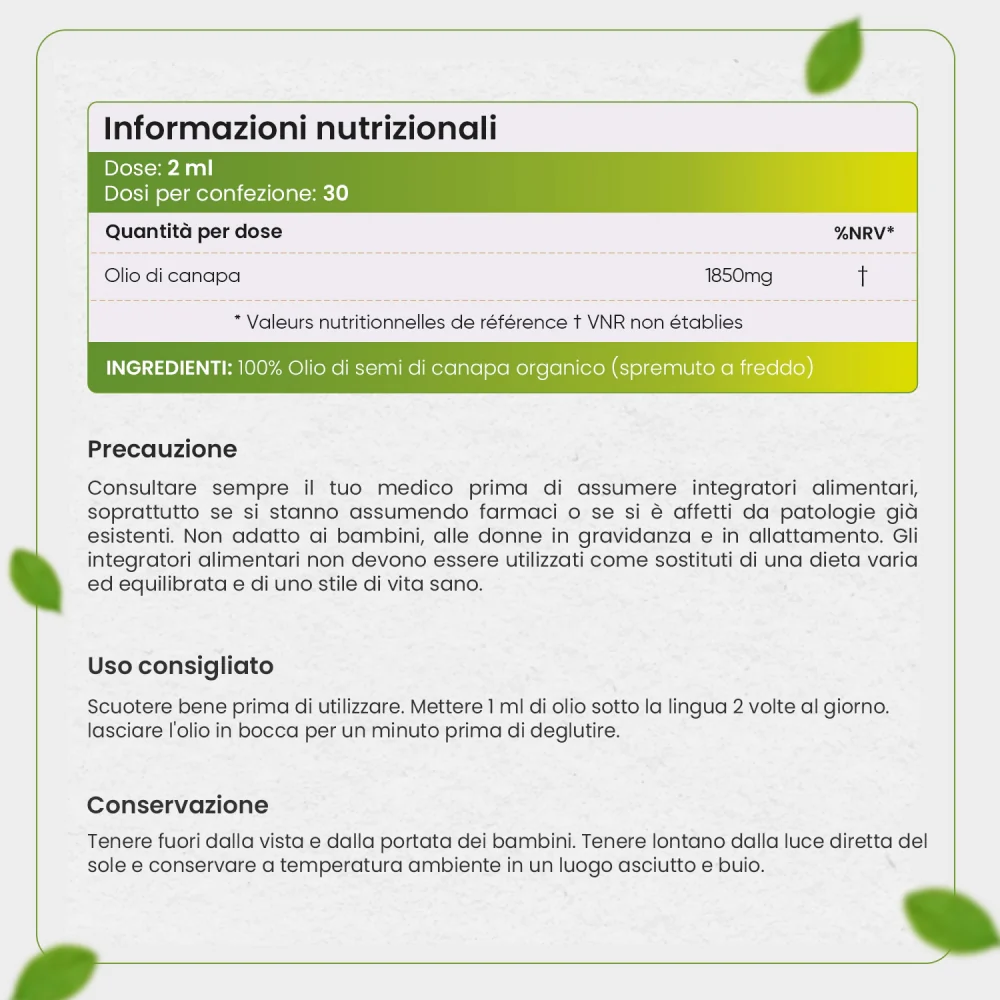 Olio di Canapa - Image 6