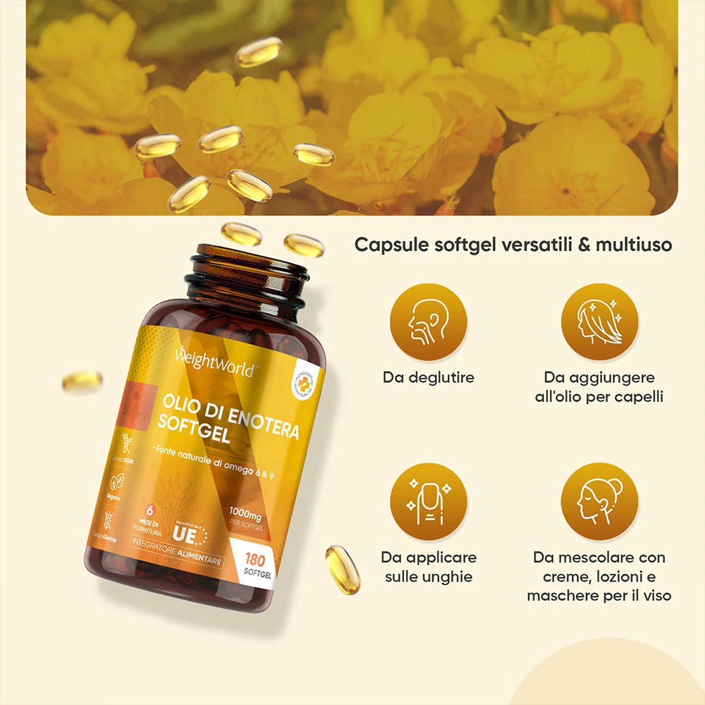 Olio di Enotera in Capsule Softgel - Image 3