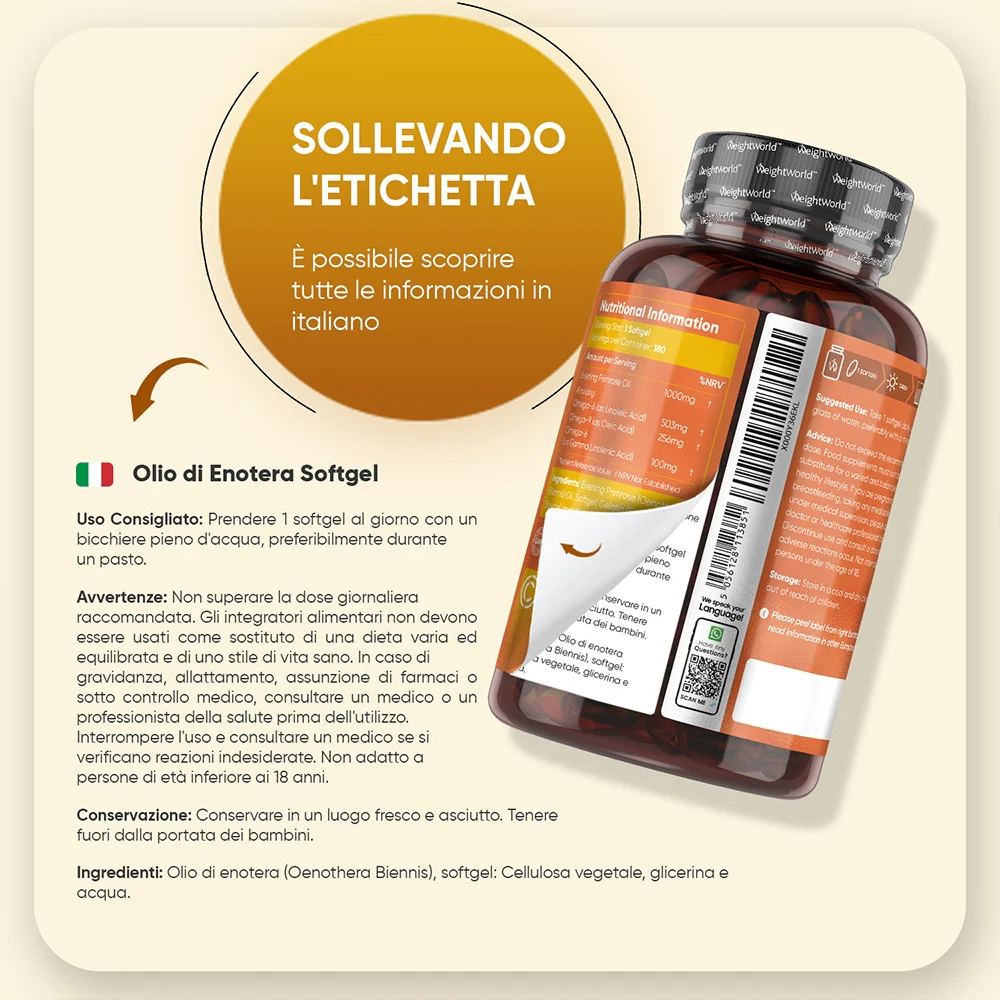 Olio di Enotera in Capsule Softgel - Image 6