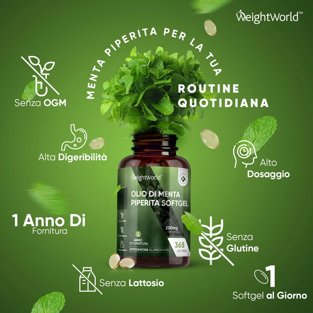 Olio di Menta Piperita Softgel - Image 5