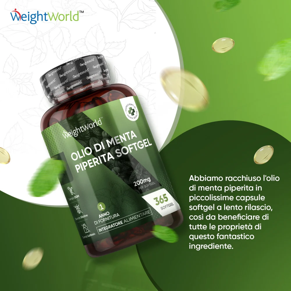Olio di Menta Piperita Softgel - Image 6