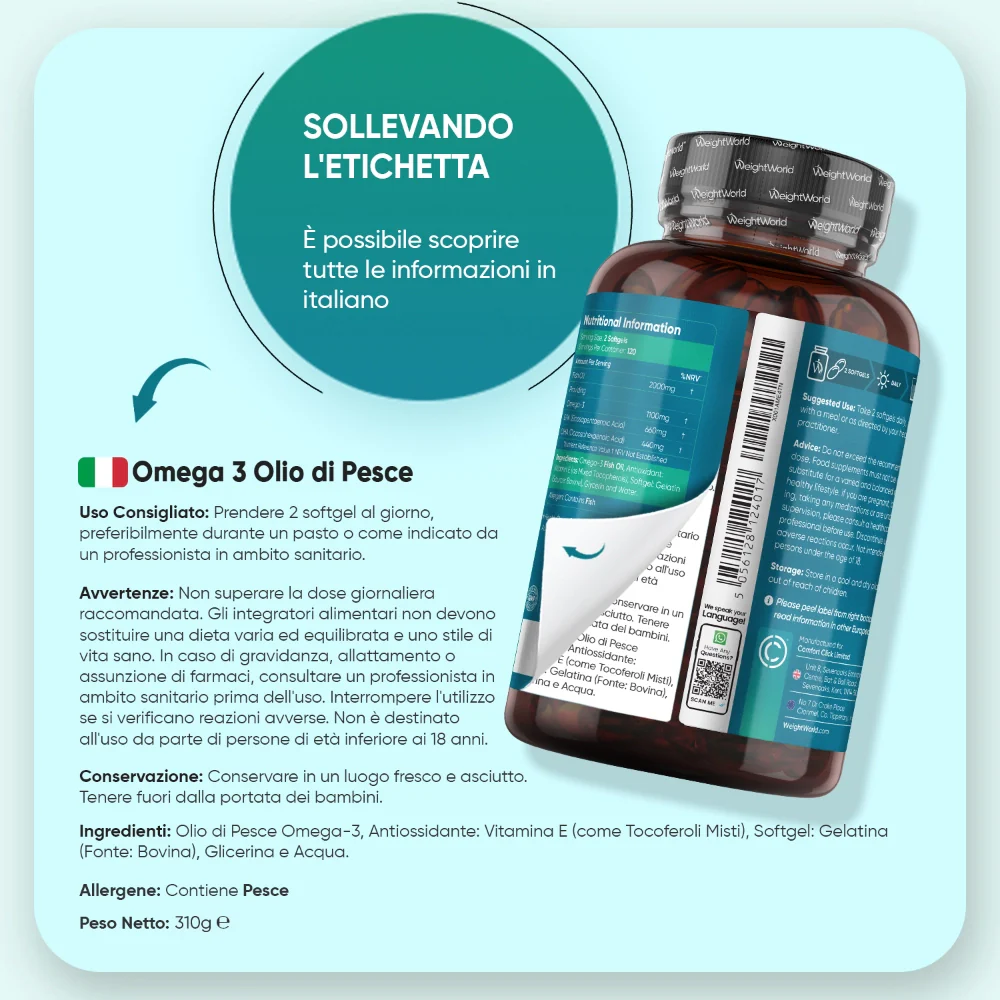 Omega 3 Fish Oil 2000 mg - Image 7