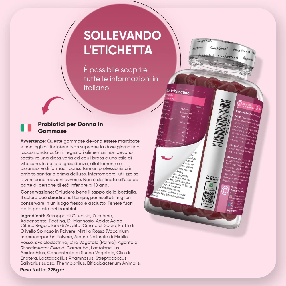 Probiotici in Gommose Per Donne - Image 7