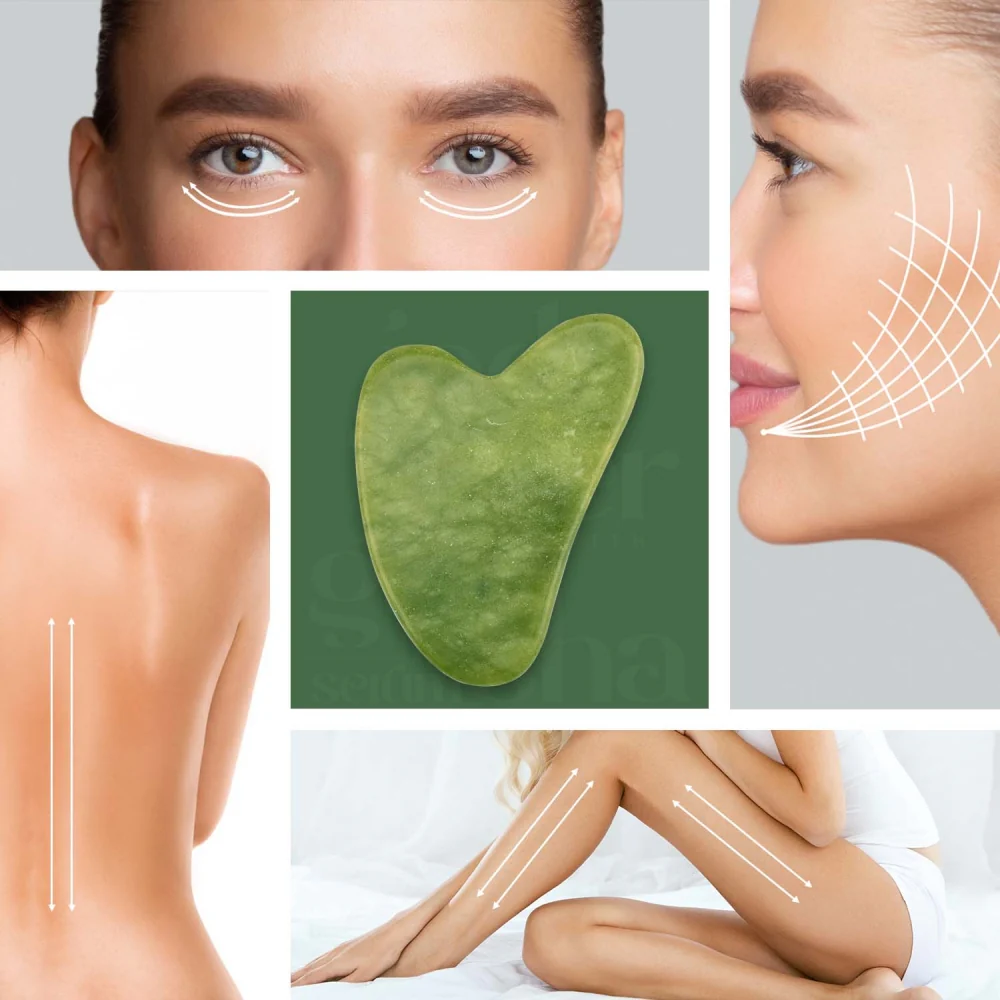 Rullo di Giada con Gua Sha e Vitamina C - Image 4