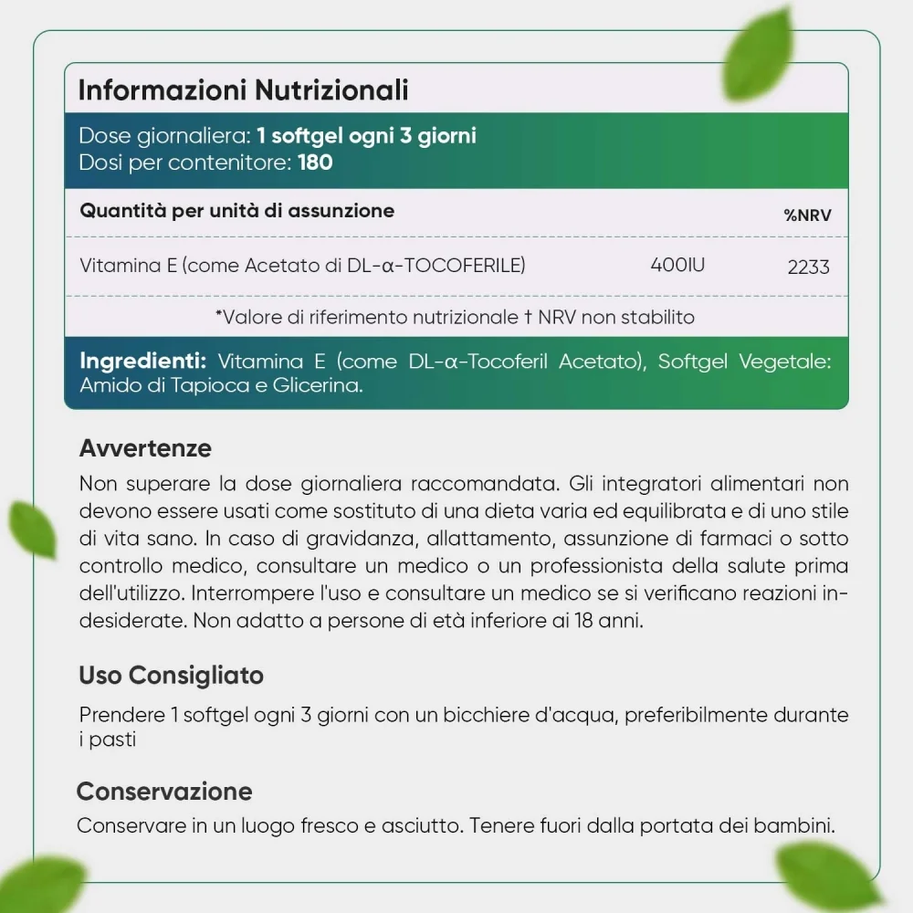 Vitamina E Capsule Softgel - Image 5