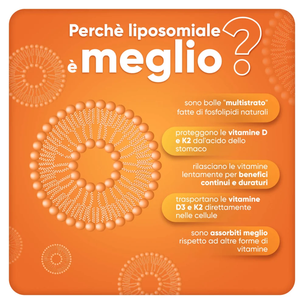Vitamina liposomiale D3 + K2 - Image 3