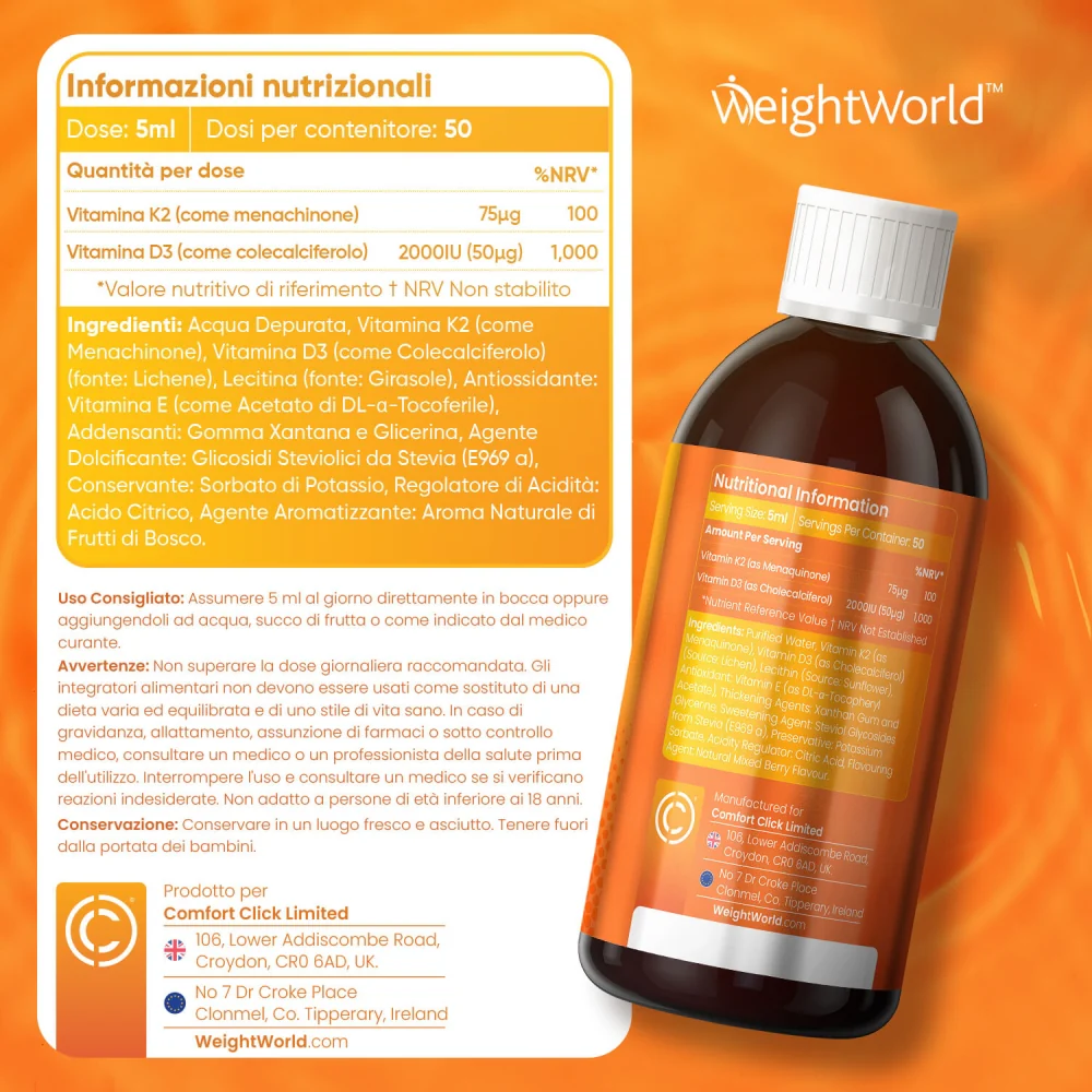 Vitamina liposomiale D3 + K2 - Image 6
