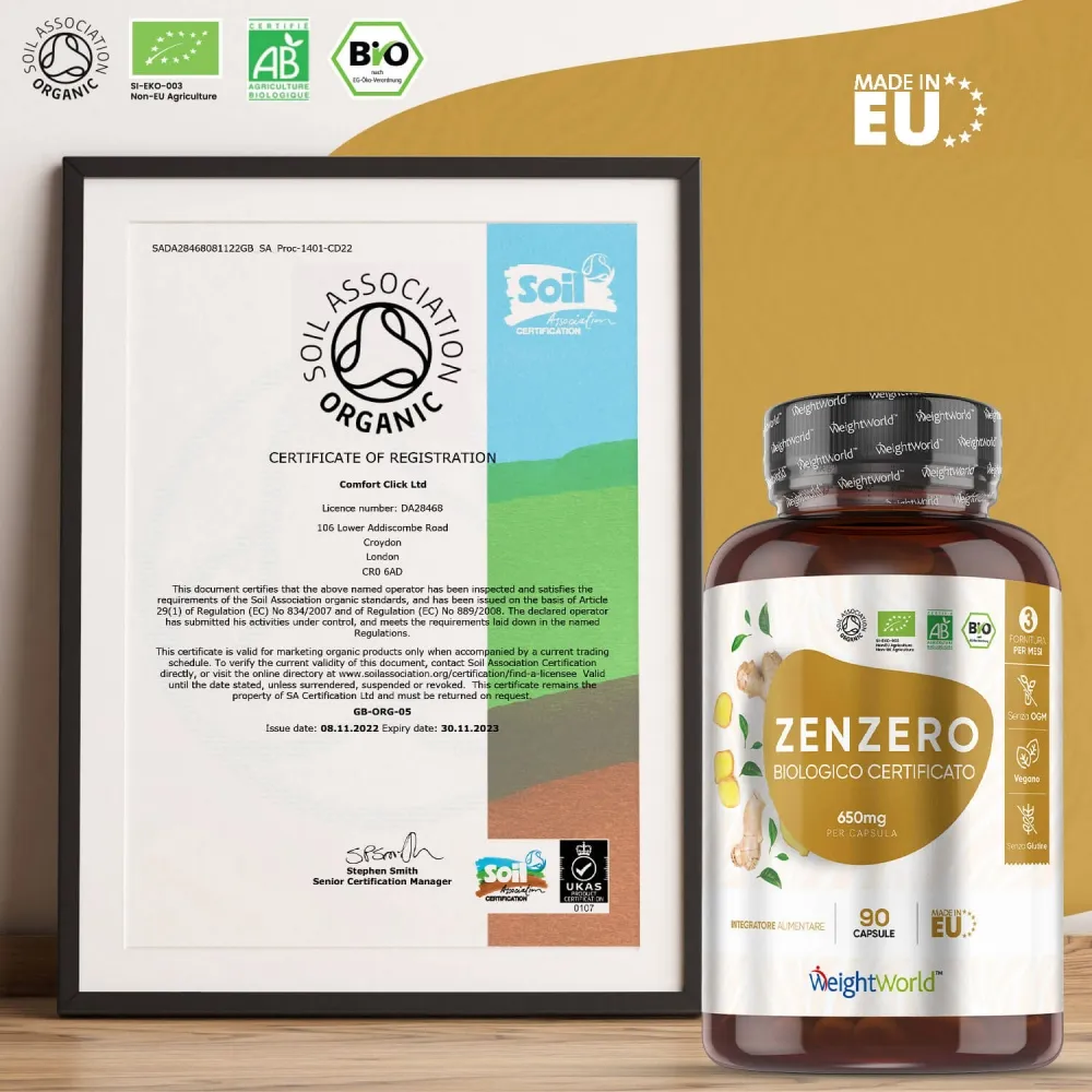 Zenzero Organico in Capsule - Image 4
